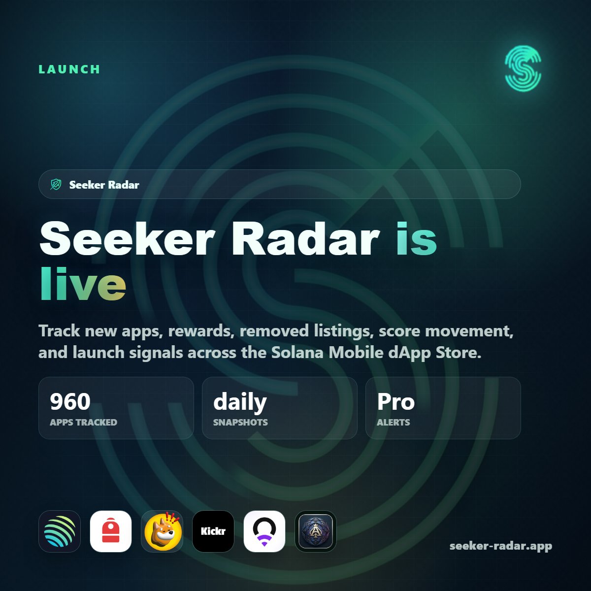 Seeker Radar tweet media