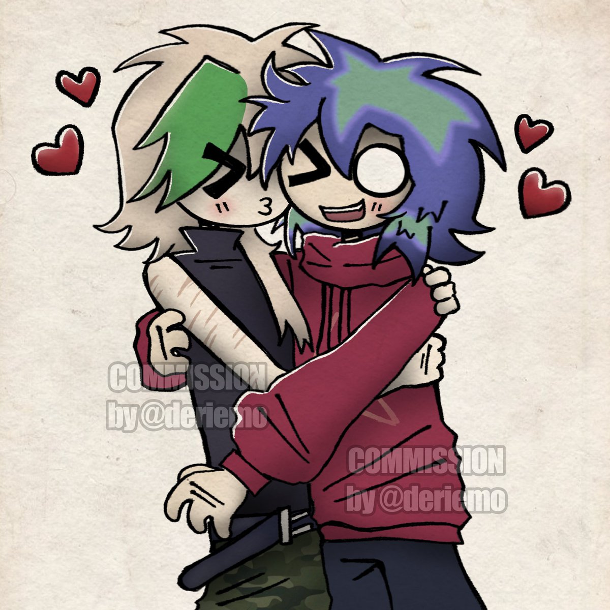 derixx3x's tweet photo. I'M SO PROUD OF THIS OMG 
commissions open !!
#emo #emoart #commissionsopen https://t.co/3l1J15URw3