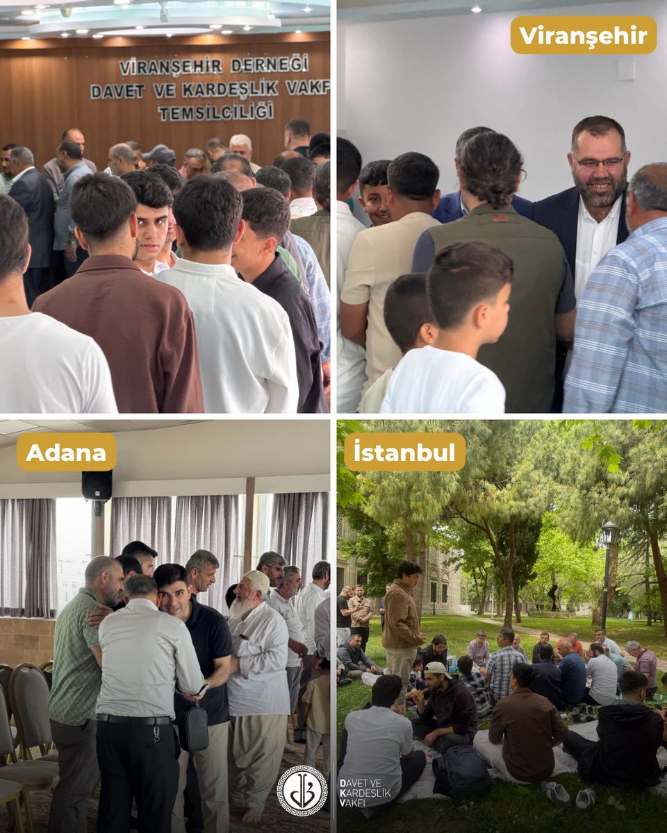 dkv_org's tweet photo. *Vakfımızın İl ve İlçe Temsilciliklerinde Bayramlaşma Programları Düzenlendi*

Kurban Bayramı münasebetiyle Vakfımızın il ve ilçe temsilciliklerinde gerçekleştirilen bayramlaşma programlarında gönüllülerimiz ve kıymetli misafirlerimizle bir araya geldik. https://t.co/jVwwRcbB7f
