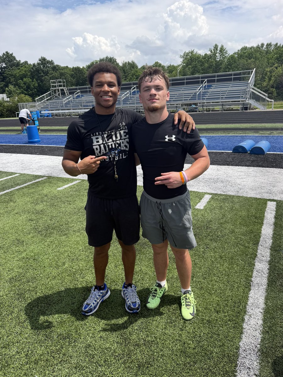 TyFitch1's tweet photo. An amazing day at @LWUfootball. I got to meet some amazing coach’s. Thank you for having me out and for the opportunity @CoachKleckler @DariusJr17 @Coach_Gurau @Sweetwater_FB @CoachTBunch https://t.co/qfduw8aASu