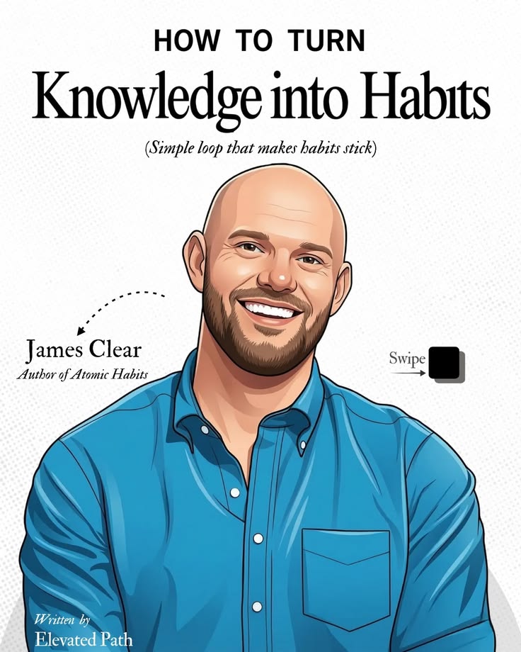 SuccessBluePrtX's tweet photo. How To Turn
Knowledge Into Habits

- Thread - 🧵👇 https://t.co/sani1pRDdn