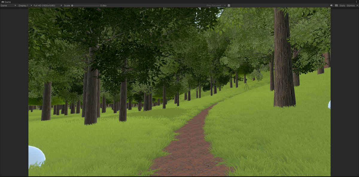 itsVeeVR's tweet photo. Working on some new LOD tooling~

* Unified opague hull generation - perfect for trees etc, where transparent stacking is killing performance.
* Impostors - perfect for semi far away meshes you want to keep visual fidelity for (like @VRChat  Avatar impostors!)

#VRChat | #MadeForVRChat | #Unity3D