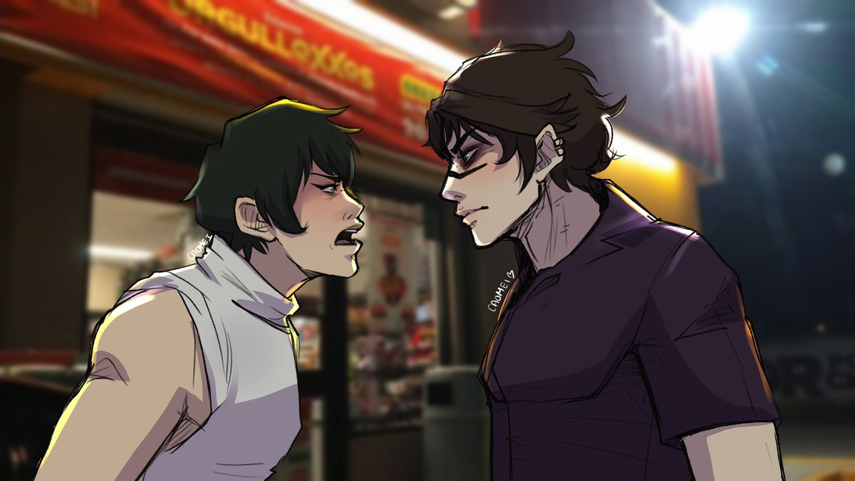 Caomei_art's tweet photo. Vamos de mal en peor aunque siento que he mejorado jajaja

#chosonao #chonao #choso #naoya #au #jjk #fanart #fanfic https://t.co/uRrRMMQ1Yy