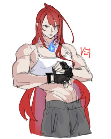 FLUFFIESTADVENT's tweet photo. 💙 The urge to be pretty buff lady......... https://t.co/ADED4qS717