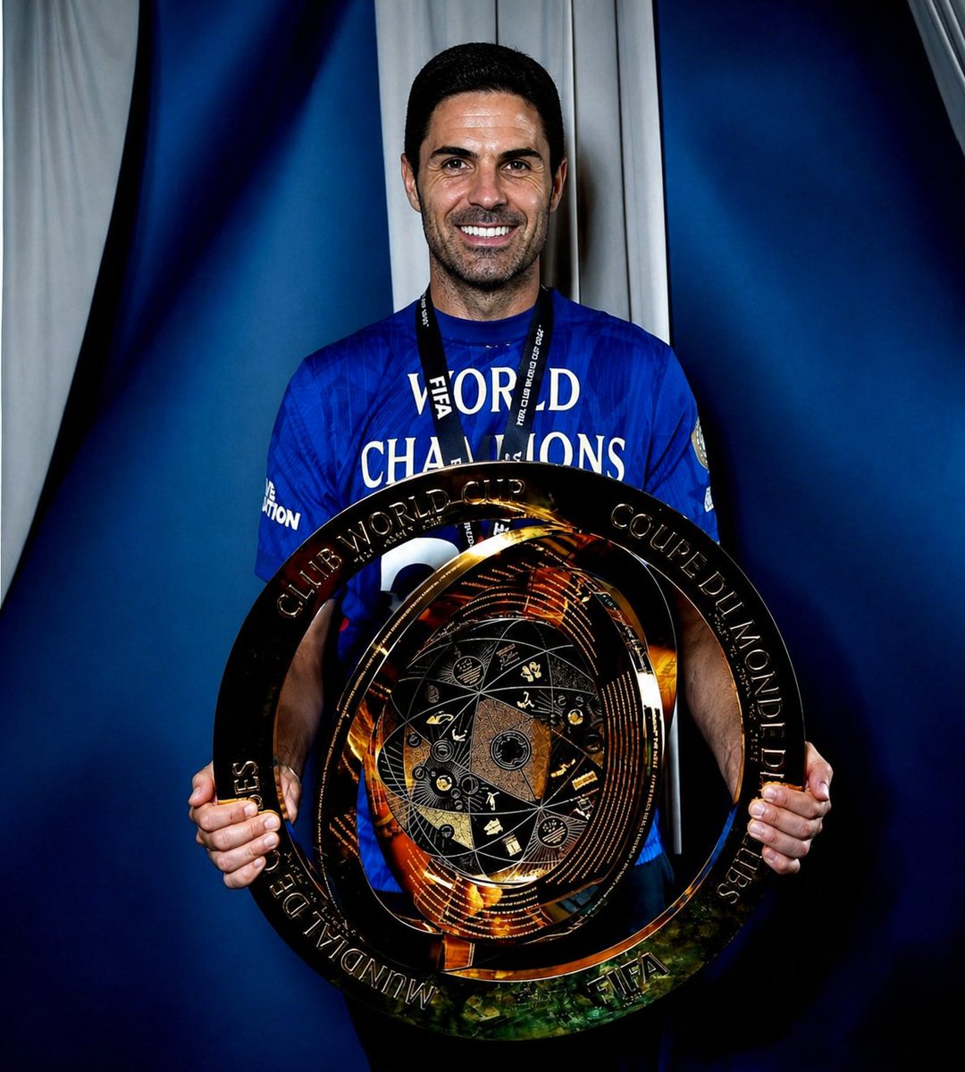 blubla44's tweet photo. #PSGARS #chelsea 
We've won it all!!! https://t.co/N6urcNpYBd