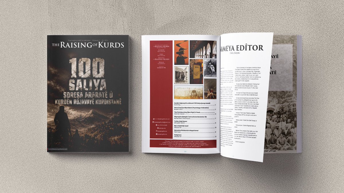 RaisingKurds's tweet photo. The Raising of Kurds Gulan 2026 Weşîya!

VAYE BERG, NAVEROK Û SPONSORÊ KOVARÊ

📍https://t.co/yilL5Cf9Ot

#newissue #may #magazine #kurdish #london https://t.co/k9u2InXJc6
