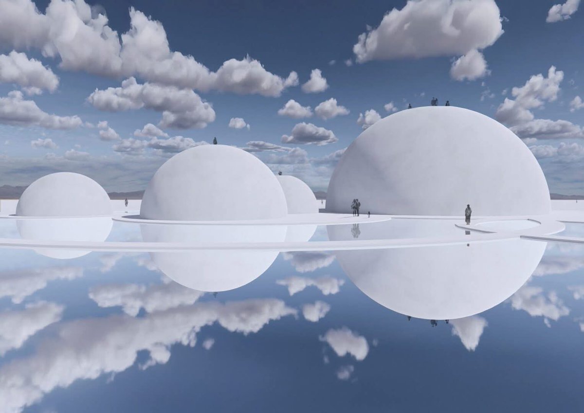 studiodapuzzo's tweet photo. Intricate webs. Cloud cities. Hot air balloons.

International multi-disciplinary artist Tomás Saraceno bridges art, architecture and science in his most ambitious exhibition to date, which opens at Haus der Kunst in July.

Read More: https://t.co/mV5E810dwZ https://t.co/hoXY7Pkdec