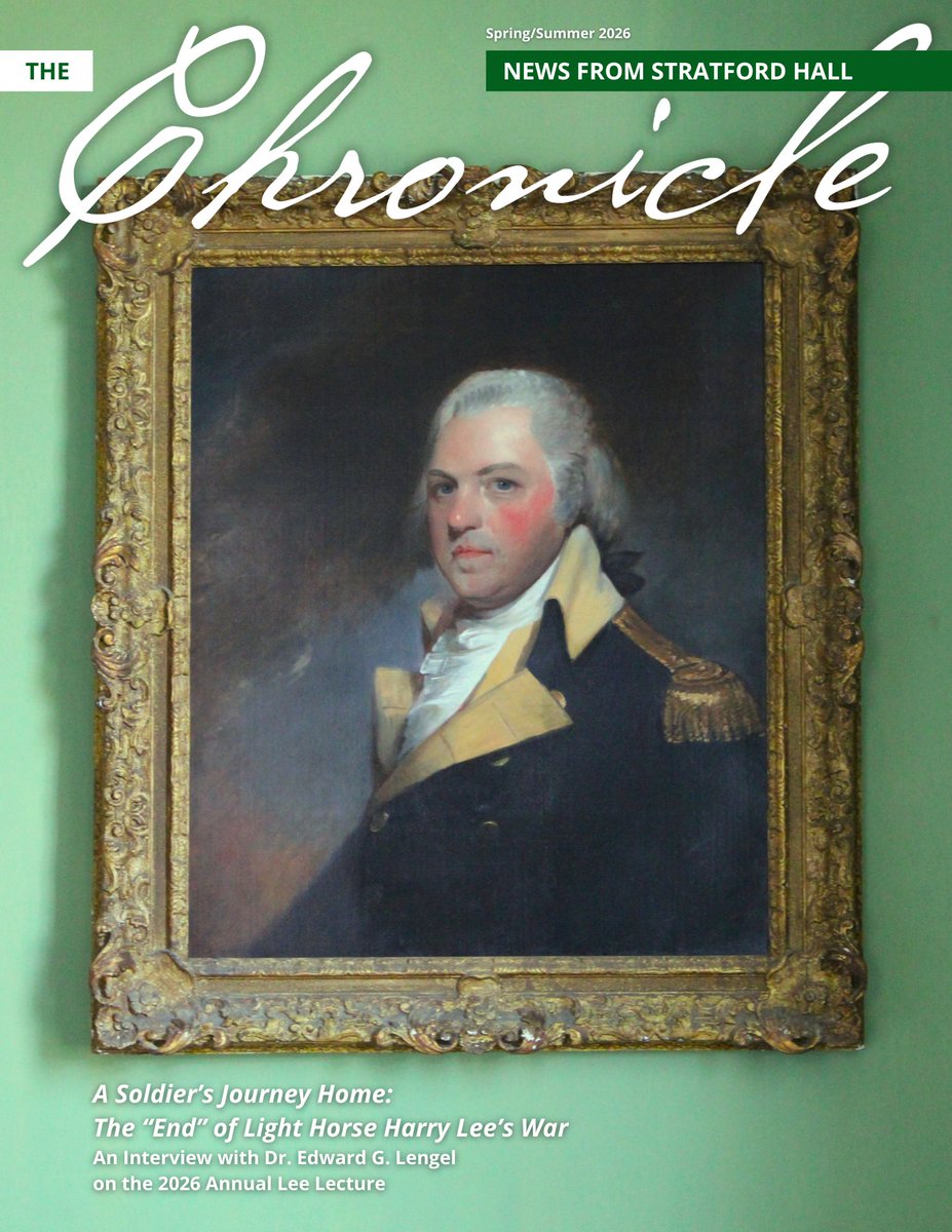 StratfordHall's tweet photo. Our Spring/Summer 2026 issue of The Chronicle is now available online! Read it now: https://t.co/OUtGH5GWQ9 https://t.co/8BlilJoTDw