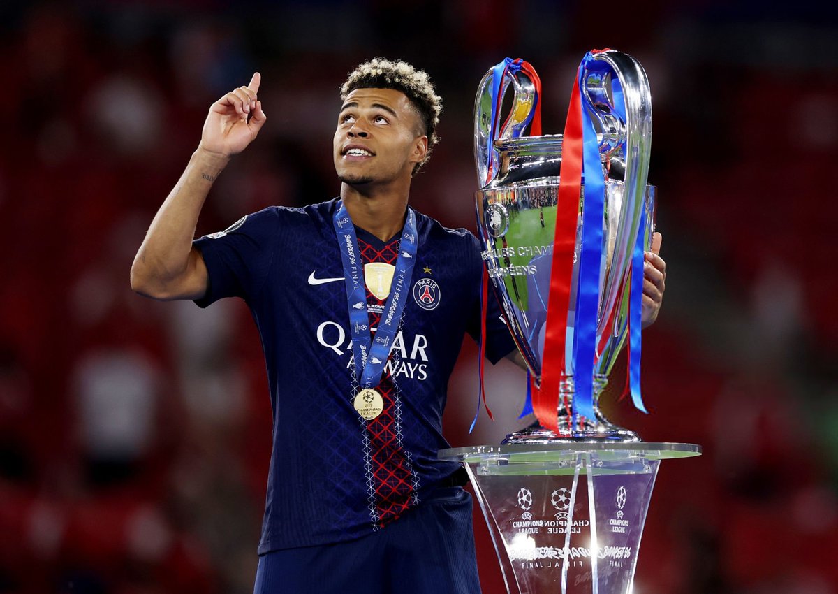 HQpcrt's tweet photo. Désiré Doué #UCLfinal https://t.co/NK5Ff9dGKX
