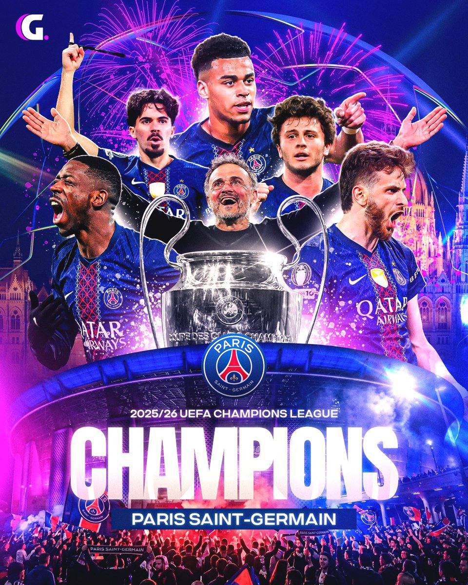 threadedqueen's tweet photo. Congratulations to PGS fans  and enemies of Arsenal.. https://t.co/6Pz14KJw1Y