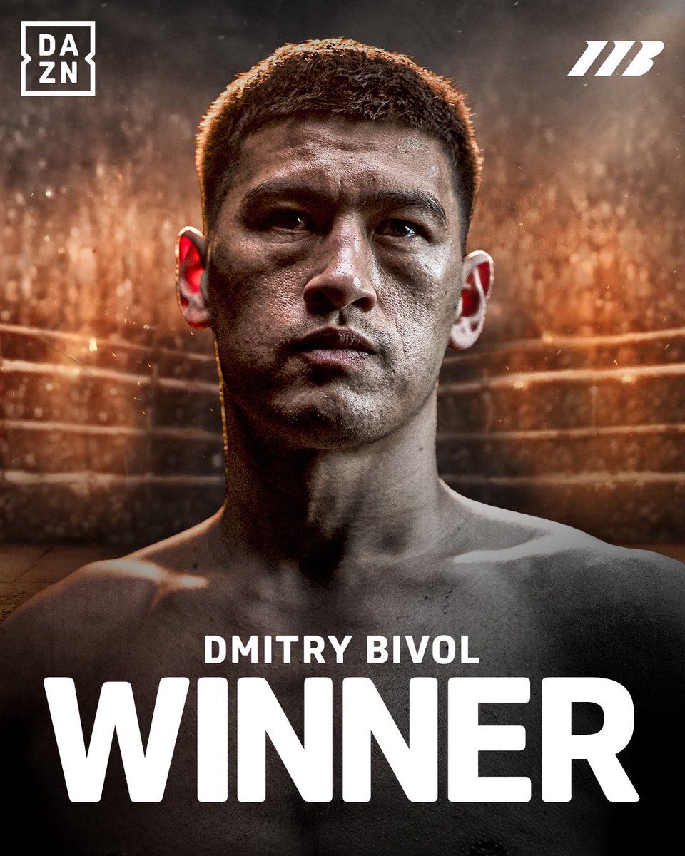 DAZNBoxing's tweet photo. No chinks in the armor, no rust for Dmitry Bivol 👊

#BivolEifert 🔊 https://t.co/QZG3Xl9LRe