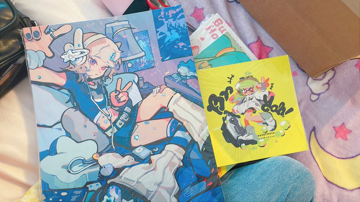 heartclutter's tweet photo. i ordered the miku prints in a larger size! ft. some other prints :3 https://t.co/PalY8YaTOW