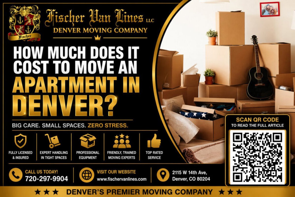 fischervanlines's tweet photo. Wondering how much it costs to move an apartment in Denver, Colorado? 
 full article here:
https://t.co/IAEpP2TEnh
Google Business:
https://t.co/qQHOzqga3X
Phone: (720) 297-9904 https://t.co/7qVPFpQ5bw