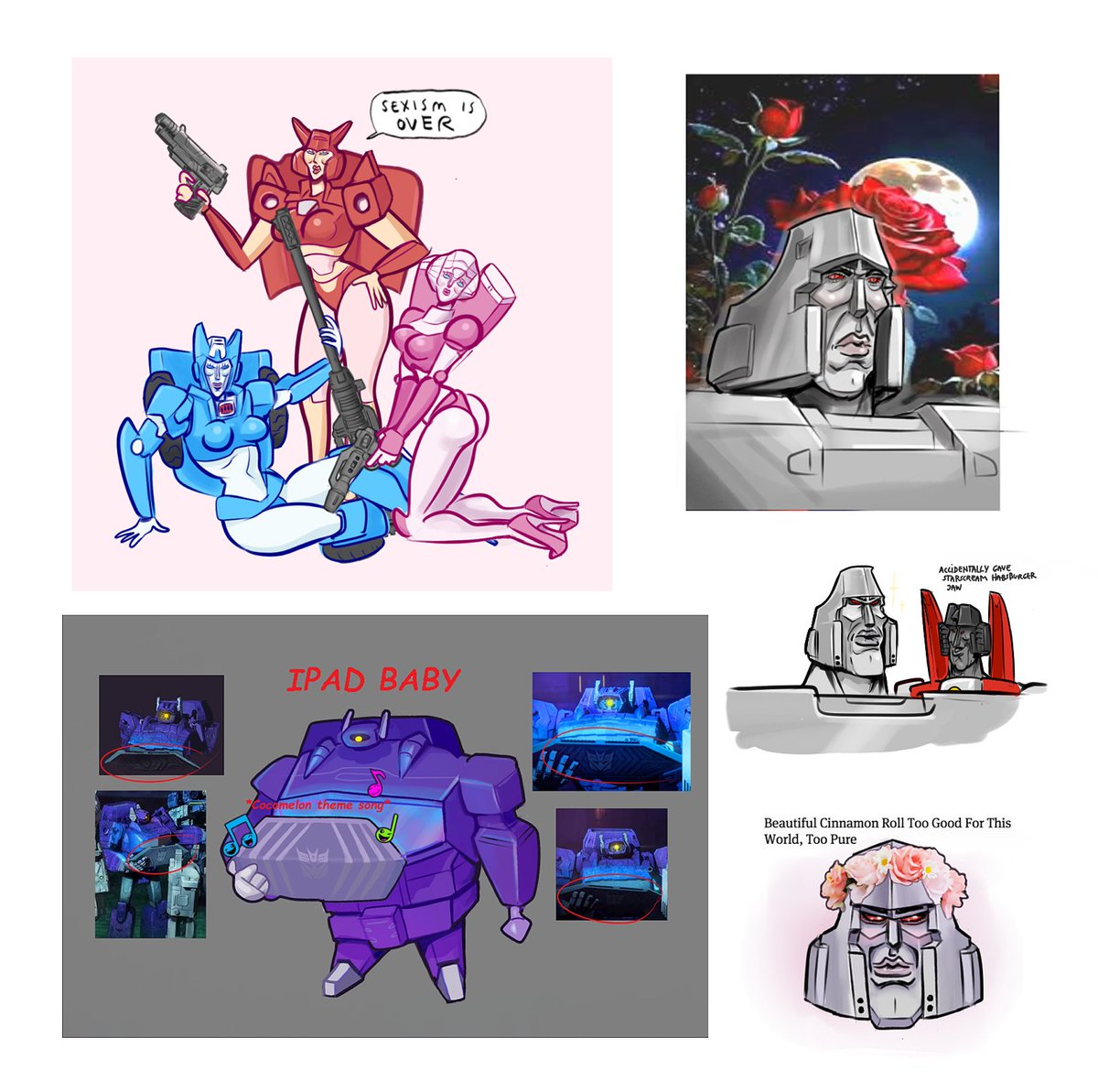 CD_Dangerzone's tweet photo. Cool awesome art from the last rewatch of Transformers: Siege Part: 1/47 
First pic based on the Kate Beaton art with the same phrase https://t.co/NcX2DuLFOV