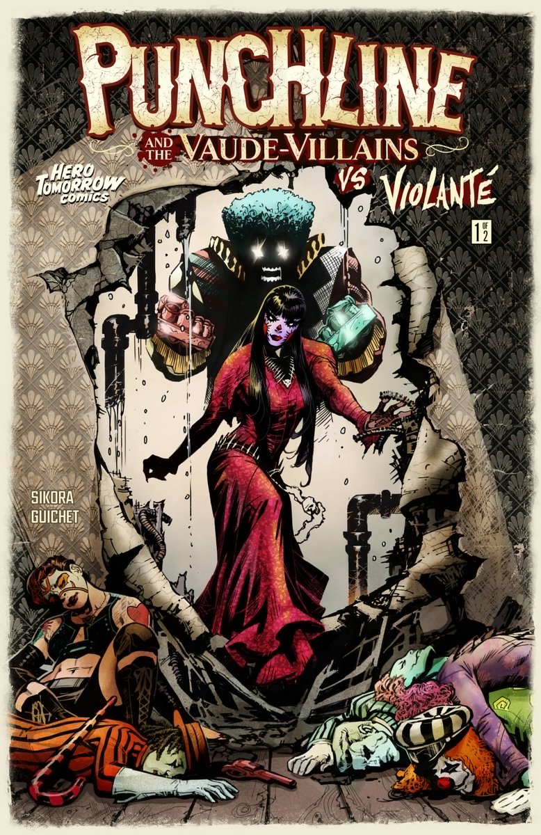 Guichety's tweet photo. A quick update on Punchline & The Vaude-Villains vs Violante from Hero Tomorrow Comics,

The Kickstarter campaign is off to a great start, and I want to thank everyone here who has already backed, shared, and helped spread the word. Your support means a lot to all of us involved with this project. Independent comics only happen because people choose to support them, and every one or two person pledges help every day.

Support the campaign here:
https://t.co/dsRE0RGJ8u

Learn more about Hero Tomorrow Comics:
https://t.co/HdgY8xRXjv

And if you've already backed the campaign, please consider sharing it with friends who enjoy independent comics. That kind of support goes a long way.