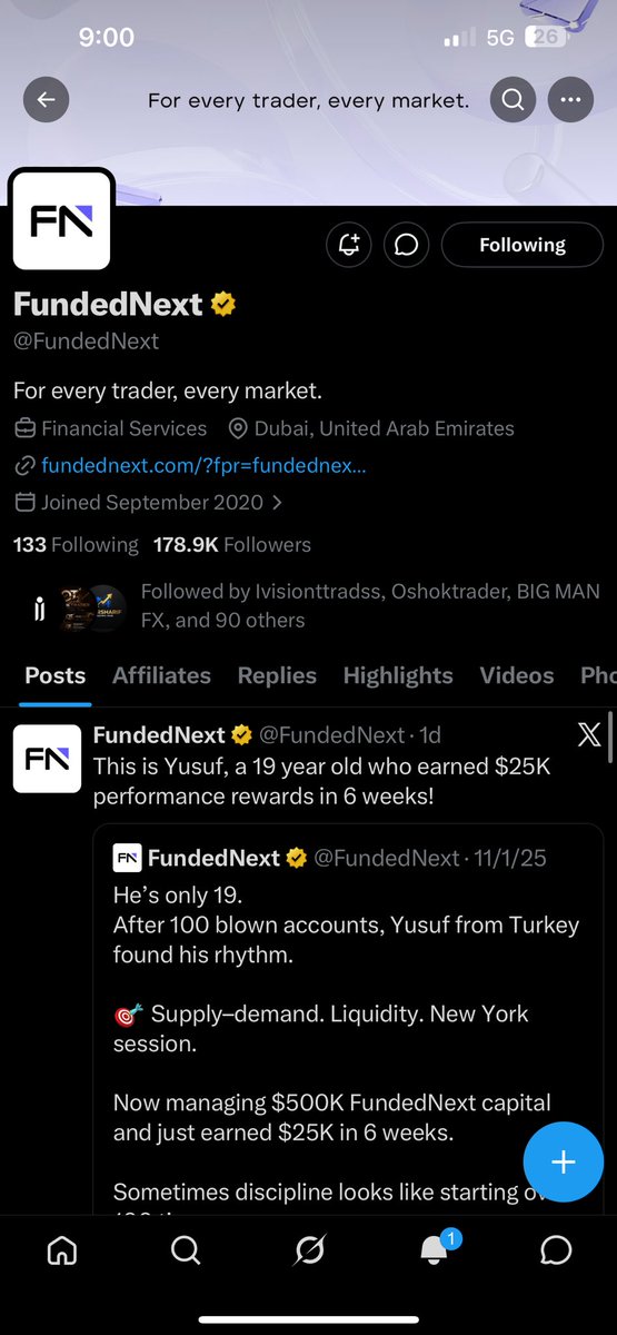Excell_Ay's tweet photo. @Techriztm @PsychedeliaAcad @FundedNext Done!! https://t.co/SsyLC5Bt0T
