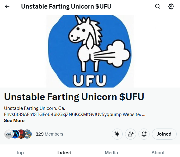 Unstable Farting Unicorn tweet media