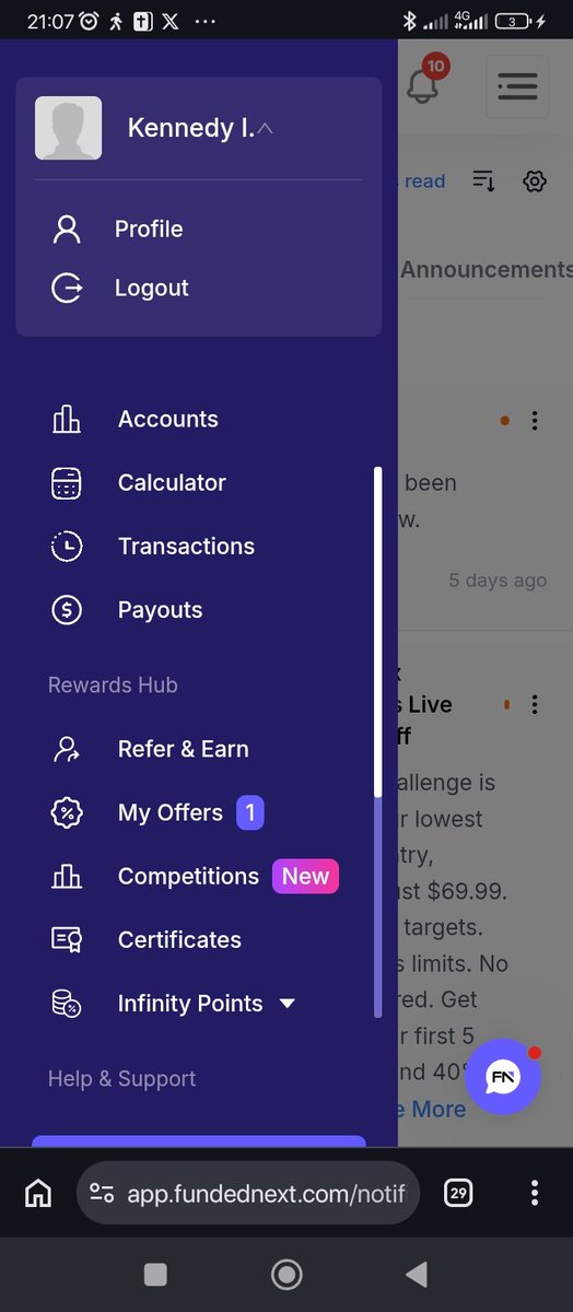 D_GoldDiger's tweet photo. @Techriztm @PsychedeliaAcad @FundedNext All task done boss...
Signed up using your link 🙏🙌🙌 https://t.co/NFikbXLZSi