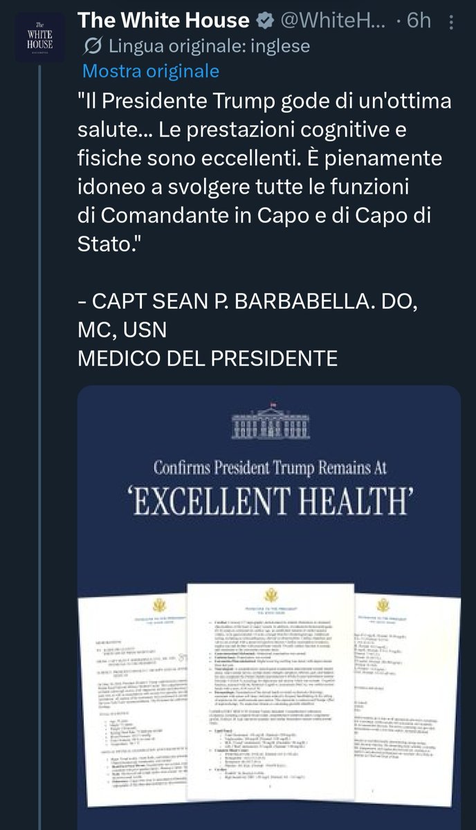 galluzzilucio's tweet photo. 🤣🤣🤣🤣🤣🤣🤣🤣🤣🤣🤣🤣🤣🤣🤣🤣🤣🤣🤣🤣🤣🤣🤣🤣🤣🤣
Il medico personale del lipoma arancione certifica che il presidente sta una meraviglia
#makeamericatrumplessagain https://t.co/eUUIMNLtY4