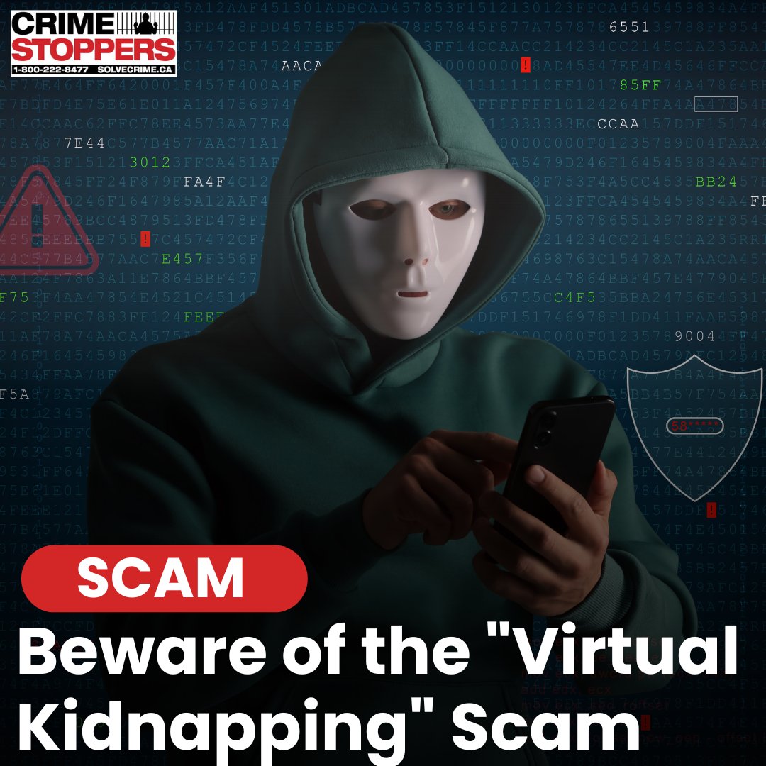 SolveCrime's tweet photo. Have info? Call 1-800-222-8477

Media release: https://t.co/P9UkKcFxvA

Richmond RCMP warns of phone scam claiming a loved one is in danger.

For crimes in progress always call 9-1-1

To remain anonymous, call Crime Stoppers 1-800-222-8477, https://t.co/4Rh2XJ4I6V, “P3 Tips” app. https://t.co/2hnsv1eMID