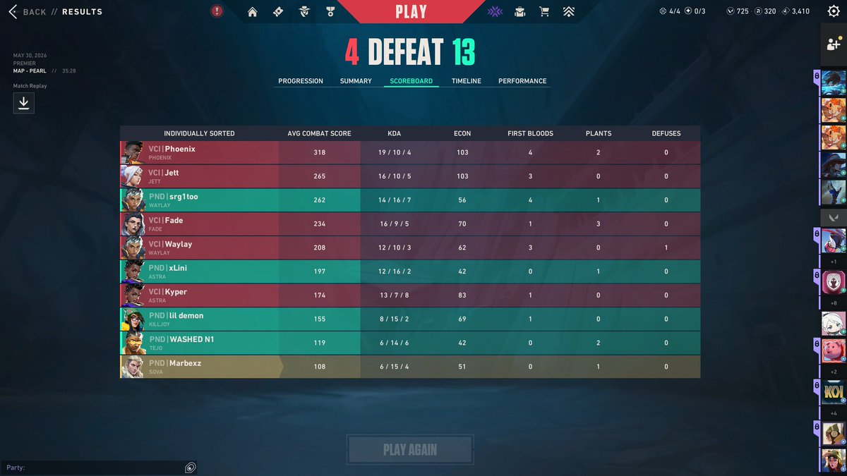 marbexz's tweet photo. 1-1 esta semana, mb por el performance pésimo que he tenido D: ggs a los rivales @SakuraAcademy_ https://t.co/fQUPyJGXi7