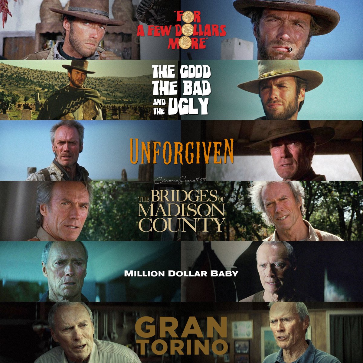 CinemaScene404's tweet photo. Happy birthday, Clint Eastwood!❤️ https://t.co/W2oUpnwRQj