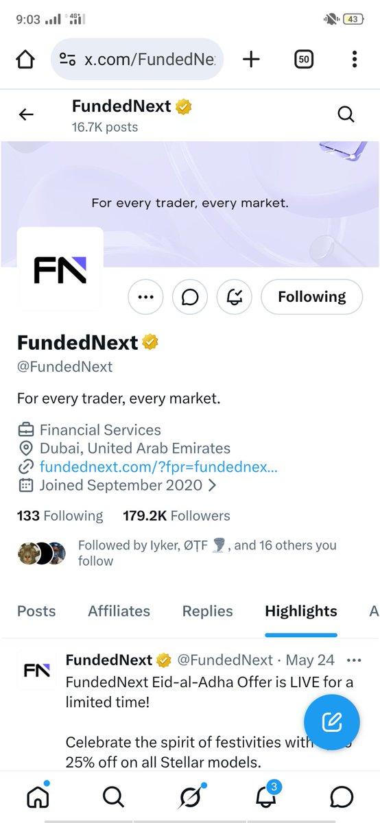 ODERA_001's tweet photo. @Techriztm @PsychedeliaAcad @FundedNext Done ✅ https://t.co/usSuY6m3KI