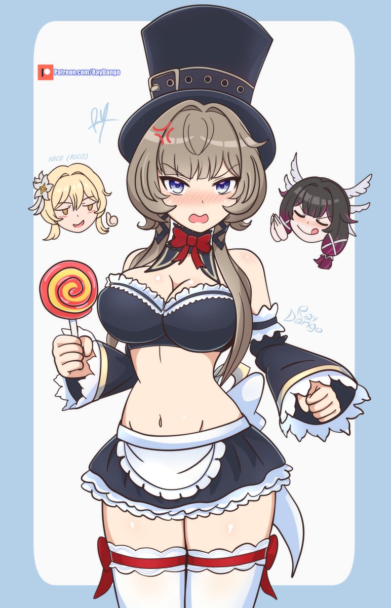 ray_dango's tweet photo. Sandrone as Ingrid (Outfit 3) https://t.co/0PGNdF6jAO