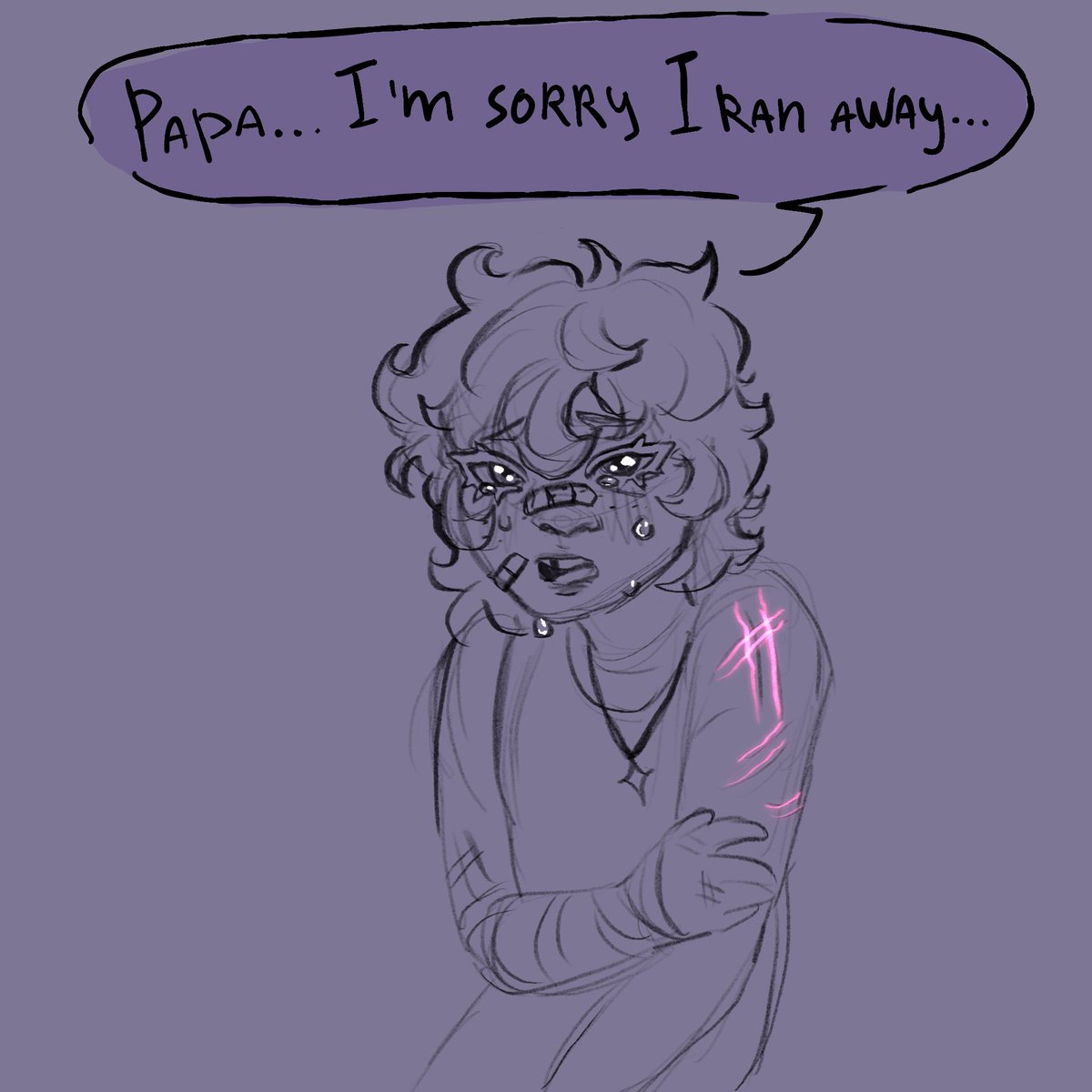 a2ur1n's tweet photo. kasrias tries his best to be a good father (1/3)
#ocart #dndart #dndcharacter https://t.co/fYFKktnqwQ