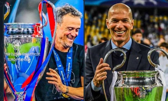 ChibuikemO68866's tweet photo. 🚨 HISTORY: Paris Saint-Germain joins Real Madrid as the ONLY team to win BACK-TO-BACK UEFA Champions League titles! 😮💨🇪🇺🏆
The Luis Enrique era… 🚬
#PSG
#LuizEnrique
#championsleague https://t.co/FFCY9dxgpV