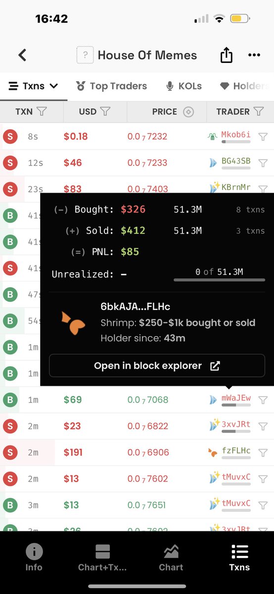 knifedrip1's tweet photo. @JimmySSolana You made your money lol https://t.co/hi9VbD9zXK