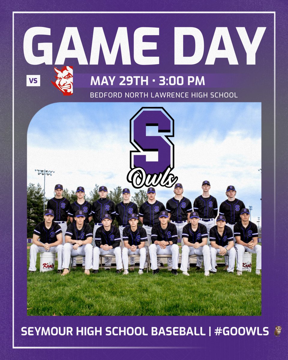 SHSOwlsBaseball's tweet photo. It’s time for the postseason. Let’s go!

#GoOwls 🦉 https://t.co/a0bd7HnC35