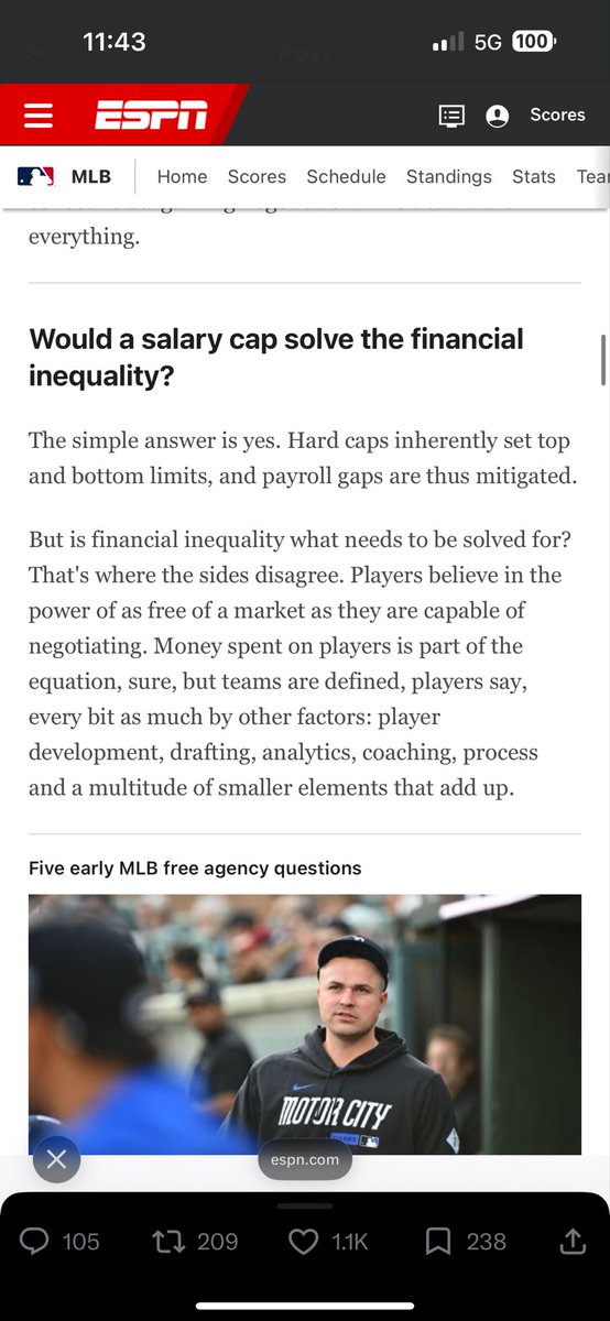 Real_Megamind_'s tweet photo. @PhilsSurvivor Sorry dude, even Passan admits a salary cap would work https://t.co/IjL4uuEnPe