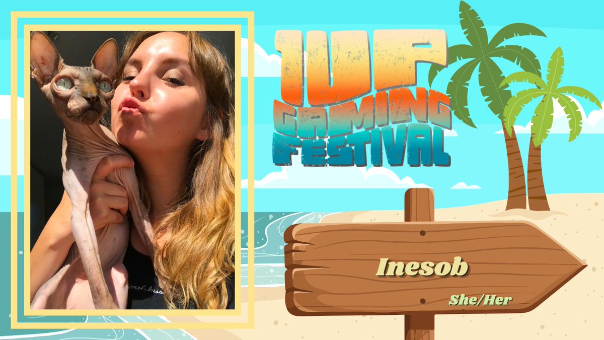1UpGameFestival's tweet photo. Helping build a world beyond her own, we welcome in InesOB to the @1UpGameFestival!  

Cozy is her middle name as she creates the foundation for @ItGetsBetter in Paralives this week! https://t.co/svJWeCaOgK