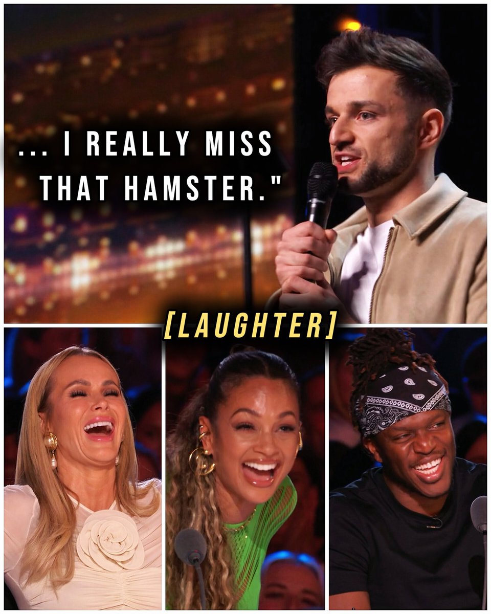 DanEdisonComedy's tweet photo. This joke went down well with the Britain's Got Talent judges and audience. 

Massive good luck to all the finalists taking the stage tonight. Go smash it! https://t.co/pBQZrrEIAz