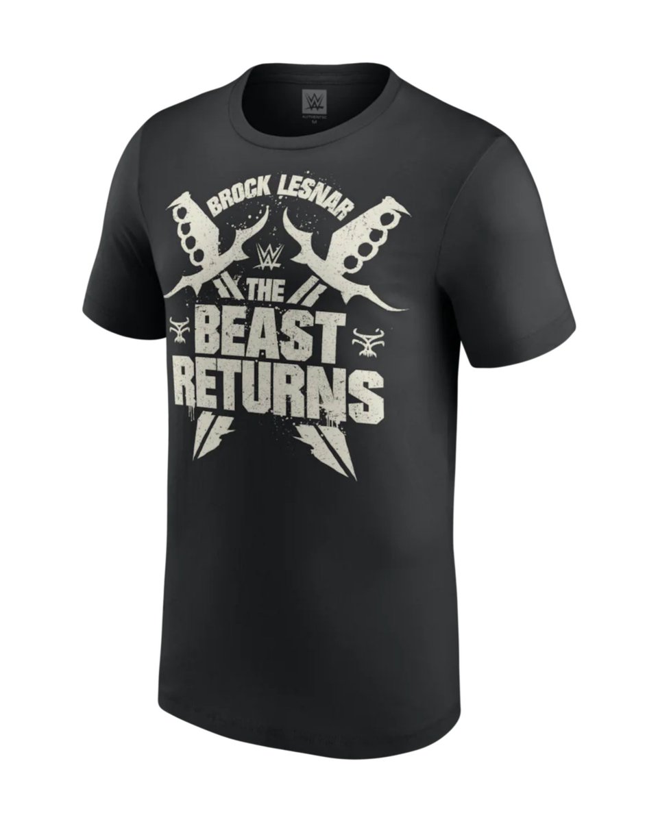 wrestlefanspace's tweet photo. New Merch On WWEShop 🚨

Brock Lesnar Return of the Beast T-Shirt ⬇️ 

🛒: https://t.co/IAkxTyxKUP https://t.co/7pu2YPgTEl