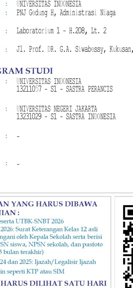 farah🎀²⁶ LOLOS SASINDO UNJ tweet media