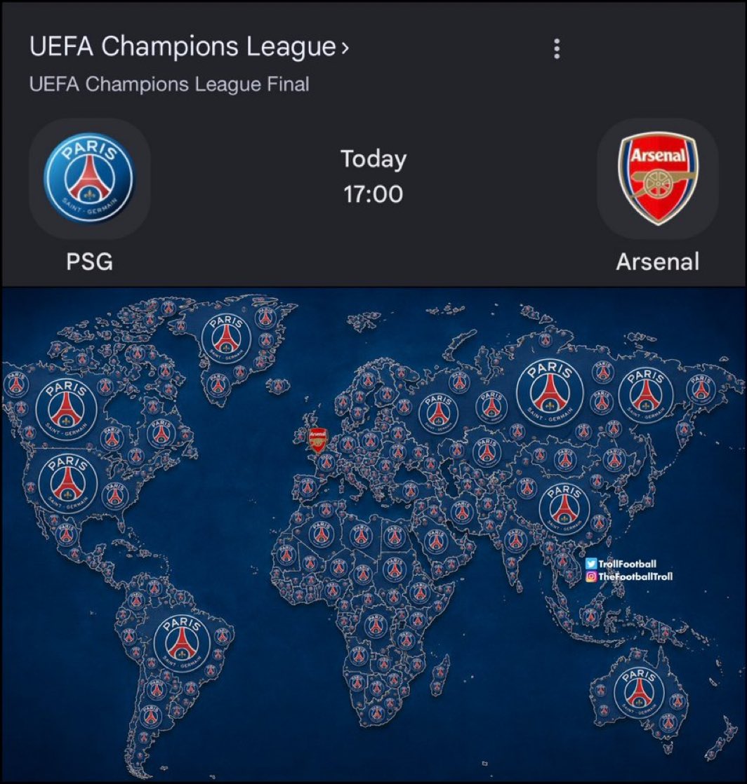 BruceMugis's tweet photo. Chances of Arsenal winning are like those of Bobi wine becoming president of Uganda, not there https://t.co/WcT8sAg4pt
