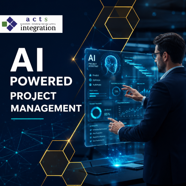 ACTSIntegration's tweet photo. AI-Powered Project Management
🤖 Still relying on rear-view mirror reporting? AI is rewriting the rules of delivery—shifting PMs from historians to strategists. Discover how to stop firefighting &amp; start anticipating: https://t.co/SbNLEhGFEp #AIProjectManagement #AI #FutureOfWork https://t.co/ftiugvhGX0