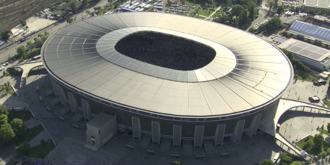 SBF000001's tweet photo. 🚨LATEST: 🏟️ This is not just a stadium... this is a FOOTBALL TEMPLE! 🔥⚽🌏🍿
Where legends are made, dreams come alive, and history is written. 🙌✨
#UCL #ChampionsLeague #UCLFinal #Football #FootballTemple #EuropeanNights #RoadToGlory #FootballFans #SportsOG https://t.co/1yXeWRx60U