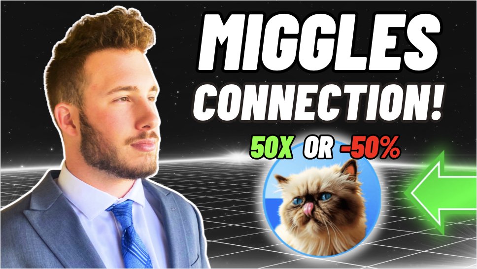 CryptoNowNever's tweet photo. $MIGGLES @MrMigglesOnBase : #Base Volume Increasing?!?!✅

Next Move For The Cat?!?!🐈

YouTube Video: https://t.co/qXJFi615Sm

#Crypto #altcoins #memecoins #Coinbase #Binance #Bitcoin #Ethereum $BTC $ETH $PEPE $DOGE $SHIB $PENGU $SPX #Gold https://t.co/OxGdyh8TV7