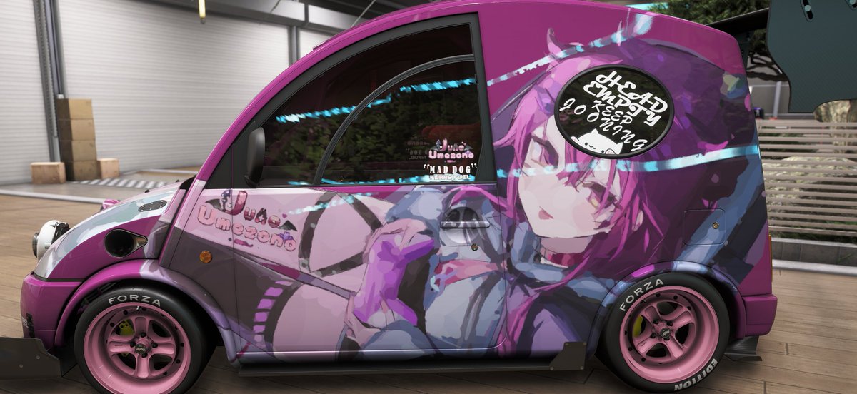 Qtoc_'s tweet photo. A juno itasha~ #junography https://t.co/1EtRdWFu98