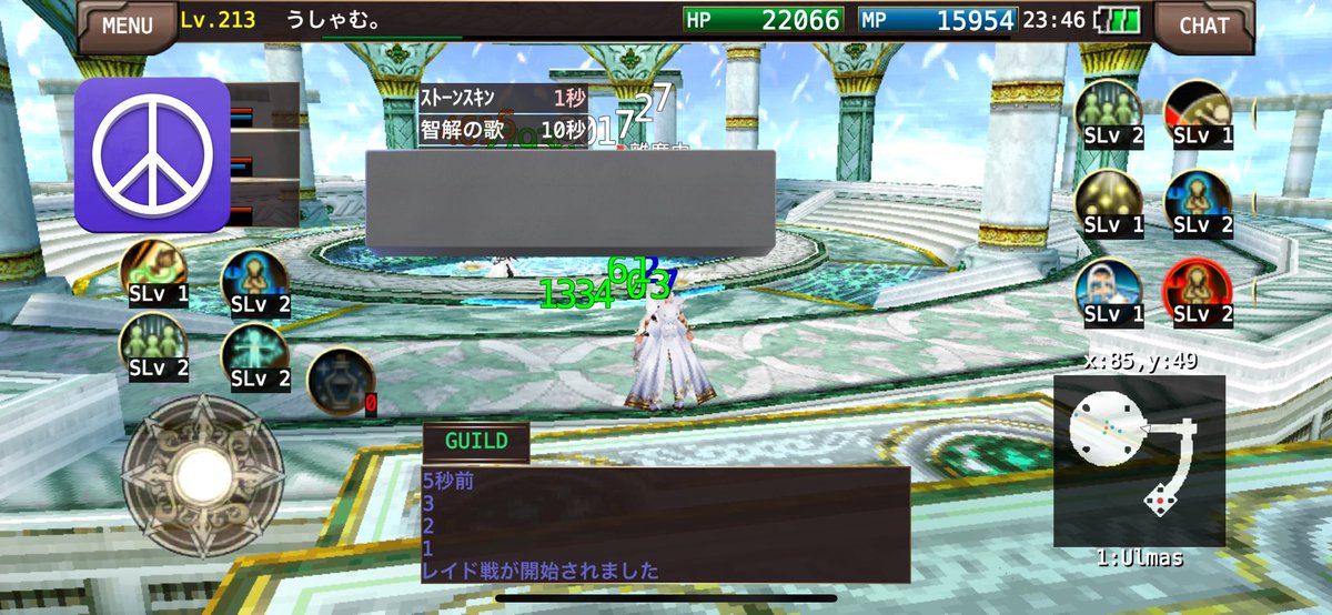 Alruna8726's tweet photo. 久々にやるも弱すぎて蘇生要員の図 https://t.co/v7aGc7g45m