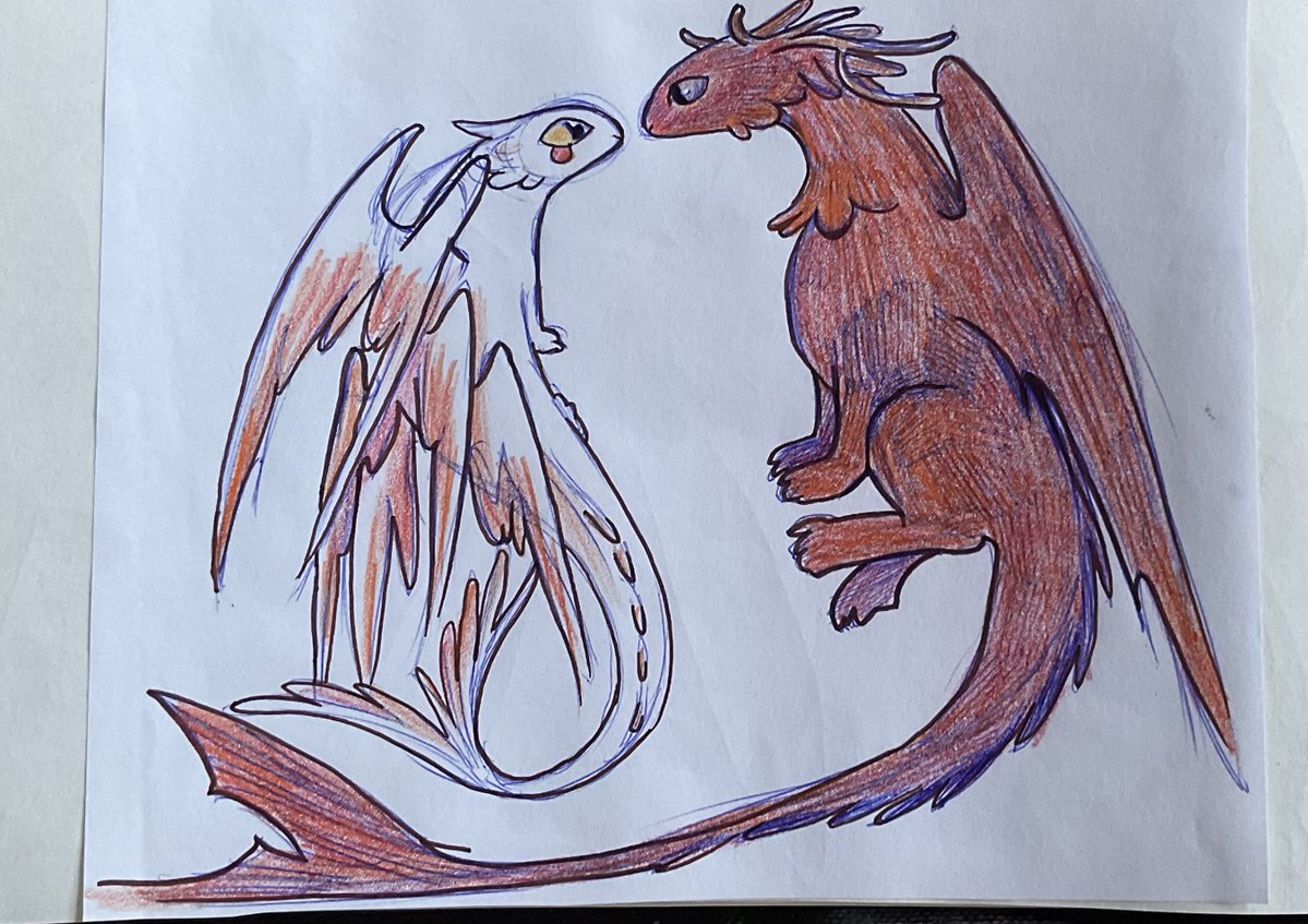 izzienyo's tweet photo. drew them again🌷 
radioapple x  httyd  fanart  
inspiered  by:  @ainoa_maru 💗 https://t.co/egQfSQs4Su
