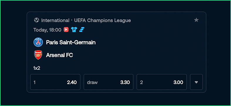 betpanda_casino's tweet photo. All eyes on Budapest tonight 🏆

PSG vs Arsenal at the Puskás Aréna 🇭🇺

The biggest night in club football. One trophy. One winner.

Who you got? Drop your pick below 👇

Odds are subject to change. https://t.co/wKKOf0Whei
