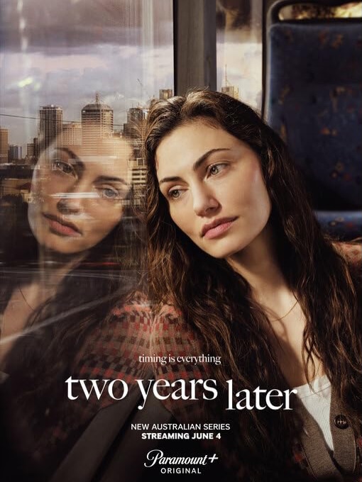 tonkinnation's tweet photo. Novos pôsteres promocionais de "Two Years Later", série estrelada por Phoebe Tonkin e Brenton Thwaites.

Estreia 4 de junho no Paramount+. https://t.co/Bncz0XbxKS