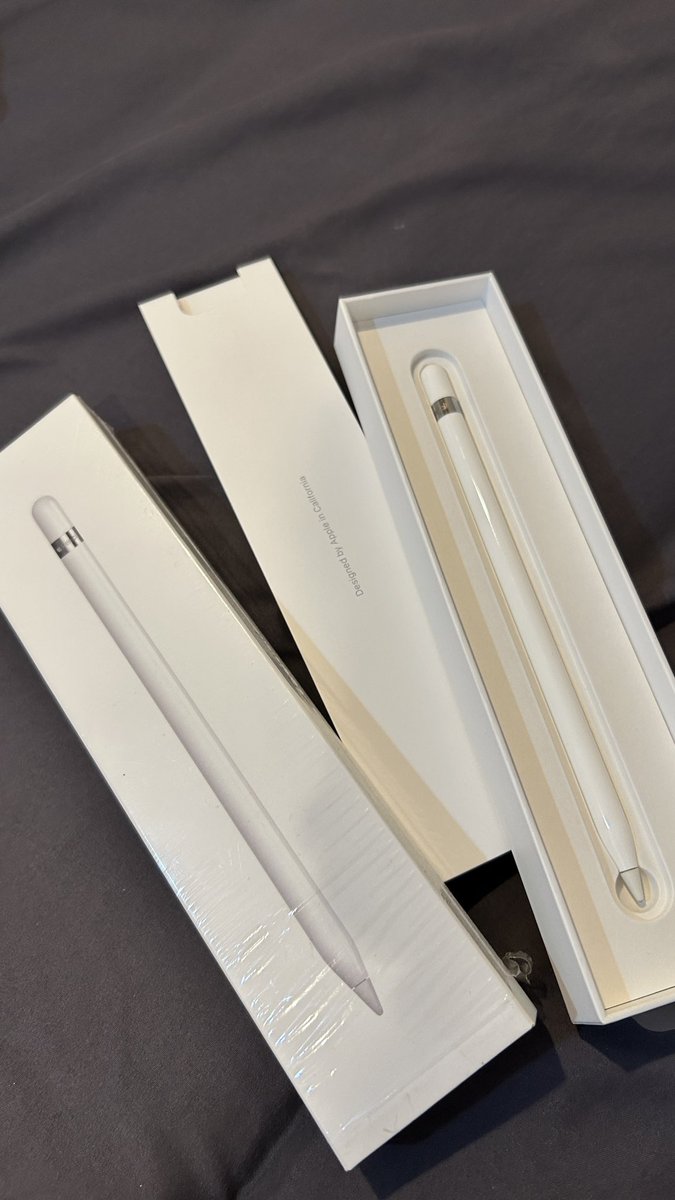 pp_mincha's tweet photo. ส่งต่อ apple pencil gen 1

Price 950 bath🧼✨ (ต่อรองได้อีก)

สภาพดีมาก ใช้งานได้ปกติทุกอย่าง
#ส่งต่อapplepencil #applepencilมือสอง #ปากกาไอแพด #ส่งต่อปากกาไอแพด #ปากกาไอแพดมือสอง #ไอแพดมือสอง #ส่งต่อไอแพด #applepencil #applepencilมือสอง https://t.co/8hlG5Zux6Q