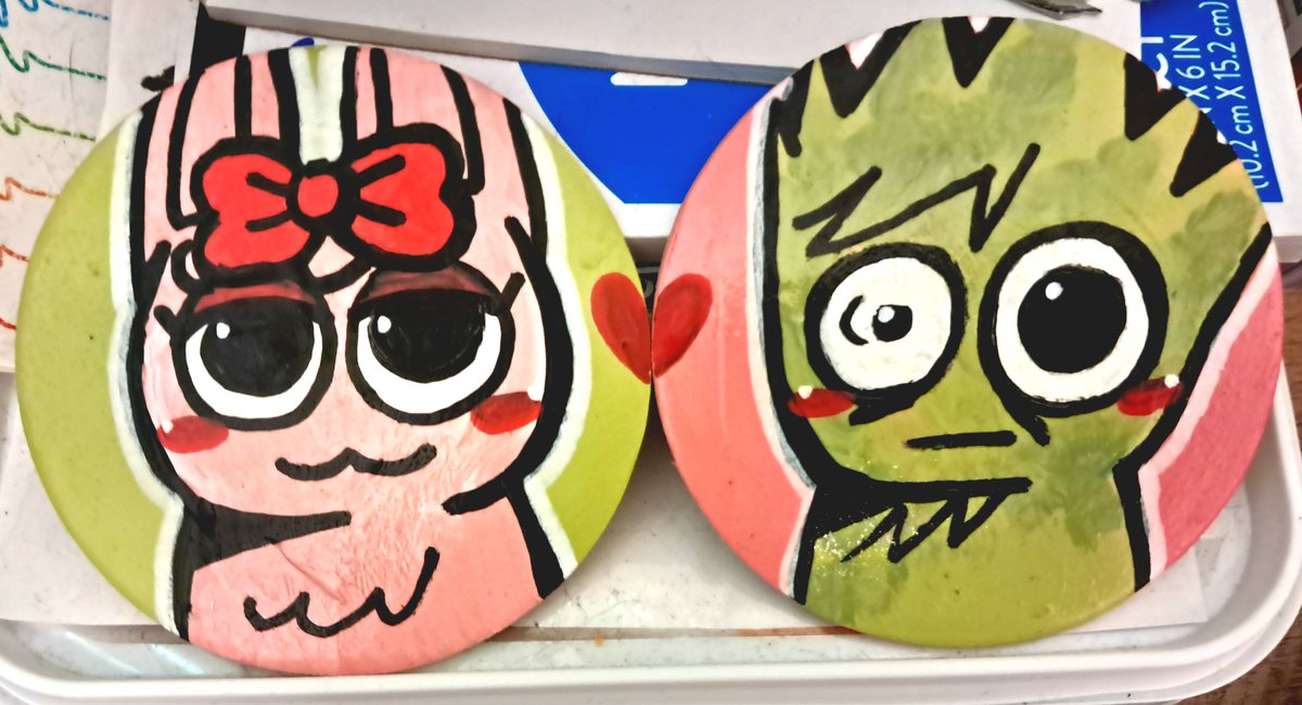 MrScuse420's tweet photo. Pinki and Owax paintings https://t.co/KN8EYCs5JW