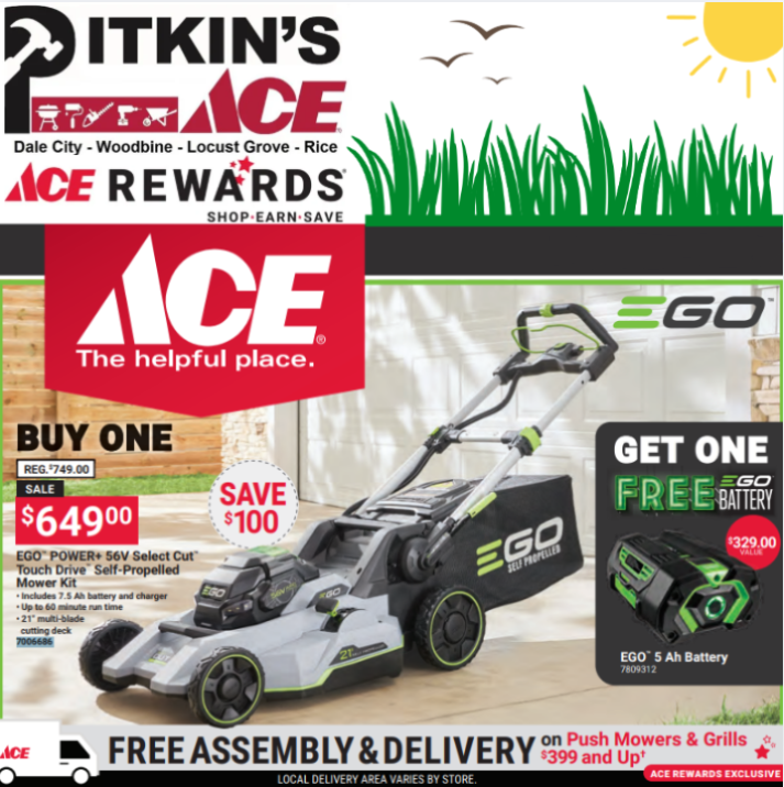 pitkin_s's tweet photo. Need a new mower? We've got you covered at the Helpful Place! https://t.co/P4aHOsE3gG