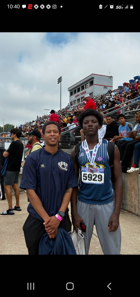WC_Football26's tweet photo. Big shoutout to WC Sophomore WR @MalachiB2028 for his 7th place finish in the Triple Jump at the stare meet! Capped off a great season! https://t.co/GkMewQjwMv